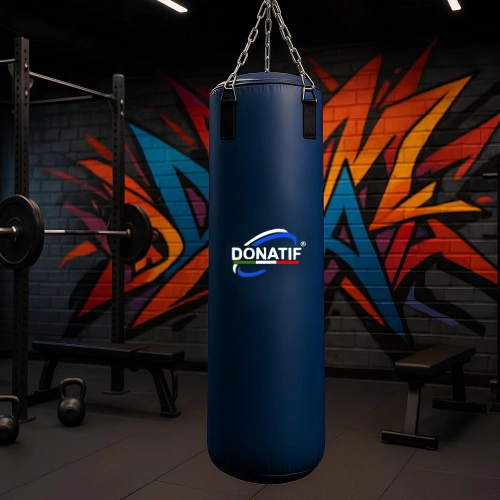 Sac de frappe 120 kg et 180 cm - SP33 | Personnalisé - Visuel de boxe de gymnastique