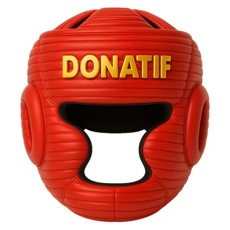 Kampfhelm mit gestreiftem Design - CX20 | Professionell - Vollansicht