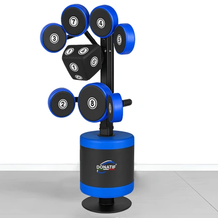 Sacco da Boxe da Terra - Bersaglio da Boxe e Kick Pad - SP34 - Visuale Completa Utilizzo