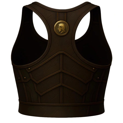 Top da Donna Stile Armatura Gladiatore - TD1 | Donatif - Visuale Laterale