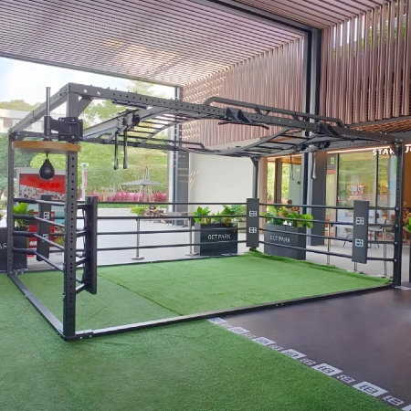 Ring mit Multifunktionsstruktur und Taschen, Birnen - SC170 Visual Structure Mounted Park