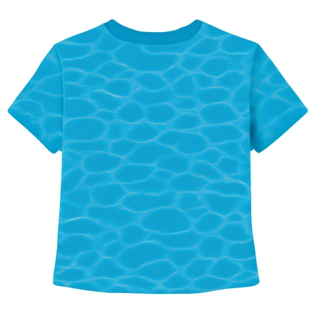 T-Shirt Design Piscina con Taglio Addominale - T3 | Donatif