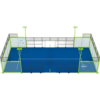 Terrain de padel panoramique - CP5 | Professionnel - Plein écran