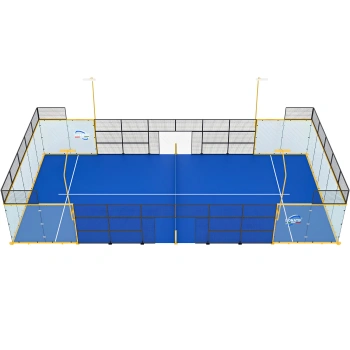 Campo Padel Super Panoramico 10x20mt - CP15 | Professionale - Visuale Completa