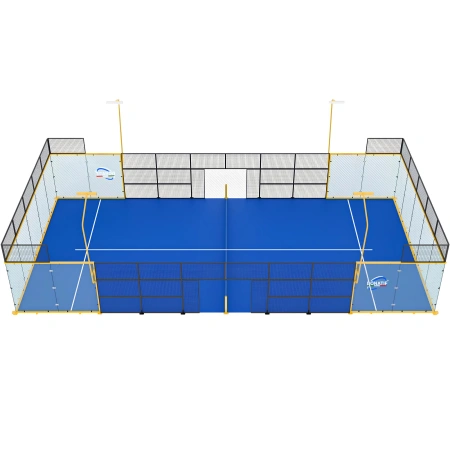 Super Panoramique Padel Field 10x20mt - CP15 | Professional - Vue d'ensemble