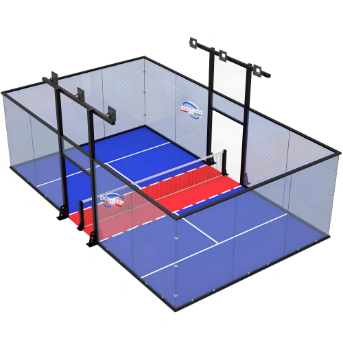 Padel-Fußball-Panoramafeld - CP35 | Professional - Seitenansicht