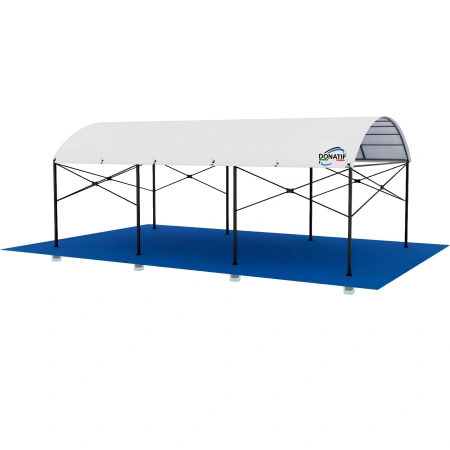 Copertura per Campo Padel - CP40 | Professionale - Visuale Completa