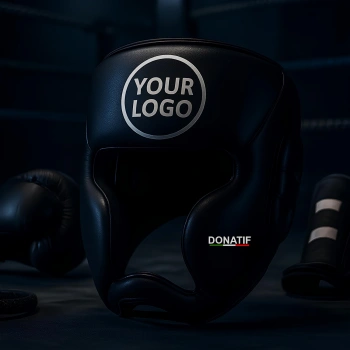 Custom Logo Boxing Helmet | Professional - Full View 2