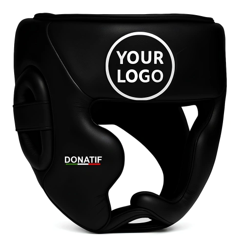 Casque de boxe avec logo personnalisé | Professionnel - Vue latérale