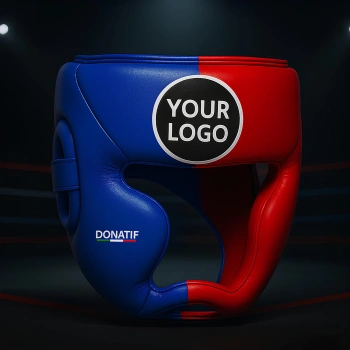 Casque de boxe | Logo personnalisé et homologation FPI - Vue complète 2