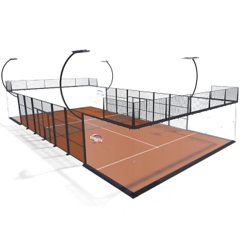 Campo da Padel Full Panoramic - CP55 | Professionale - Visuale Completa