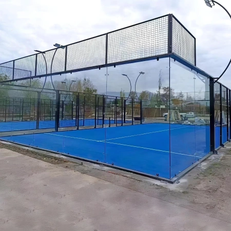 Terrain de padel panoramique complet - CP22 | Professionnel - Utilisation visuelle