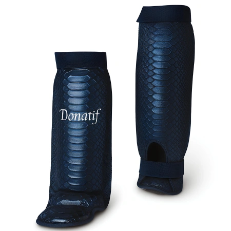 Ultra Light Boxing Shin Guards - PB2 | Professional - Full View
