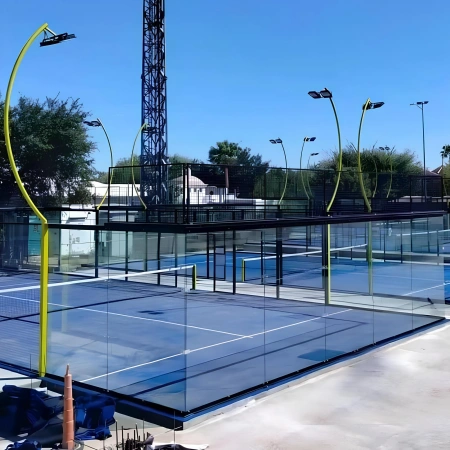 Full Panoramic Padel Court - CP22 | Professional - Open Air Court