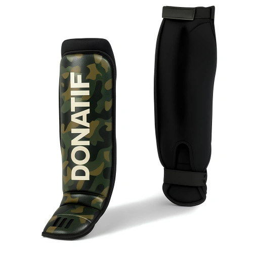 Schienbeinschoner mit Echtlederbezug PB3 | Professionell - Vollansicht