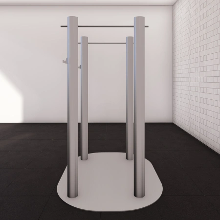 Rack a Gabbia in Acciaio Inox 316 - A316 | Struttura Eterna - Visuale Frontale