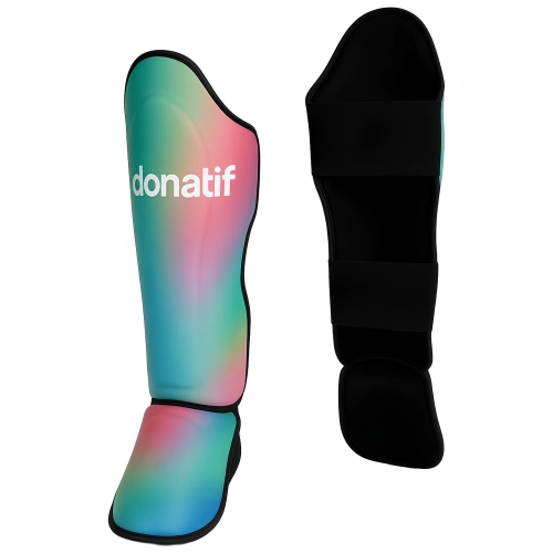 Combat Shin Guards & Foot Guards - PB5 | Professional - Full View
