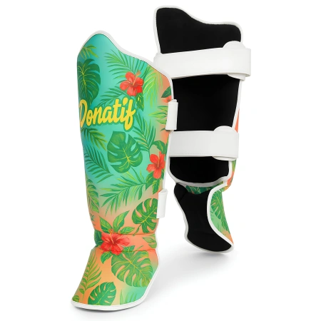 Protège-tibias tropicaux à larges boucles - PB7 | Professionnel - Plein écran