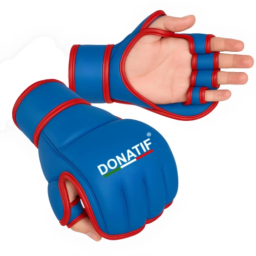 Guanti da MMA con Sostegno al Polso - GM2 | Professionali - Visuale Completa