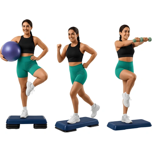 Exercices d’aérobic Step Gym - SR2 | Professionnel - Utilisation visuelle