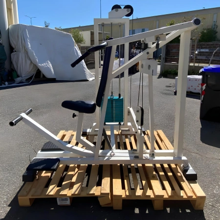 Panatta Shoulder Press with Weight Pack | Second Hand - Side View