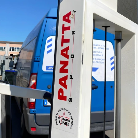 Panatta Schulterpresse mit Gewichtsrucksack | Gebraucht - Logo Visual