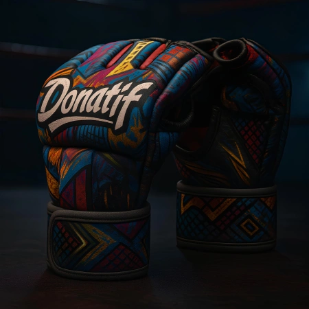 Gants de combat de style graffiti - GM7 | Professionnel - Utilisation