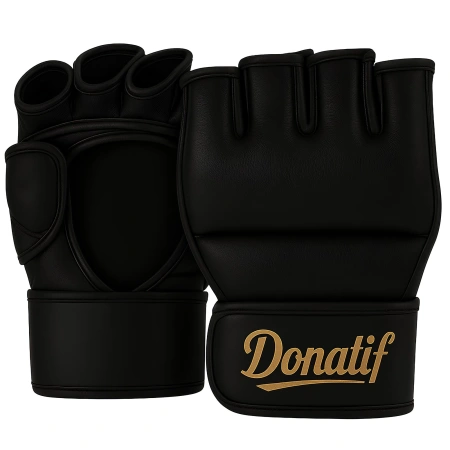 GM9 Gants d’entraînement à ouverture de doigt | Professionnel - Vue latérale