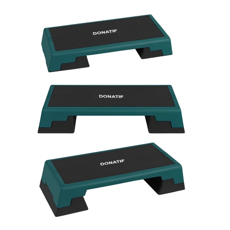 Plate-forme de step aérobie - SR4 | Professionnel - Vue en escalier réglable