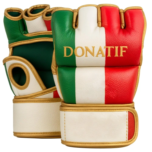 Guantes MMA con Design Italia - GM11 | Profesional - Vista completa