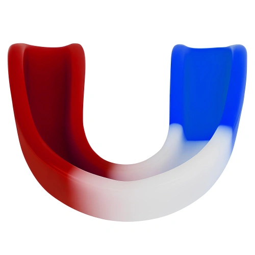 Mouthguard with Tricolor Design - PD3 | Professional - Full View