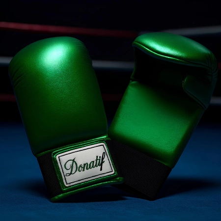 Guanti da Karate - Verde Metallizzato - GK1 | Professionali