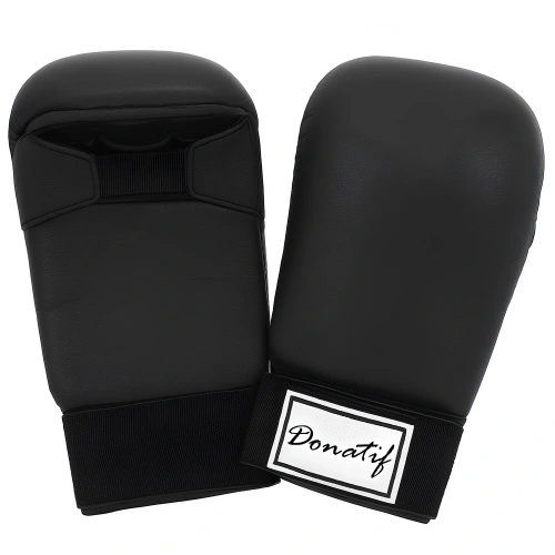 Guanti da Karate in Pelle Sintetica - GK4 | Professionali - Visuale Laterale