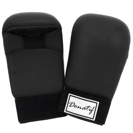 Guanti da Karate in Pelle Sintetica - GK4 | Professionali - Visuale Laterale