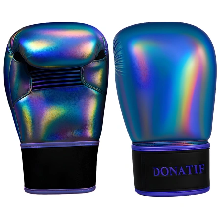 Holographic Effect Karate Handschuhe - GK3 | Professional - Seitenansicht
