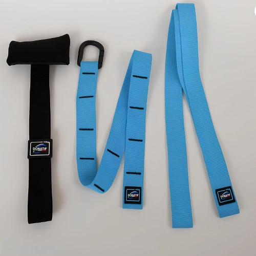 TRX - Ensemble de bandes de résistance élastiques | Professionnel - Crochets en nylon