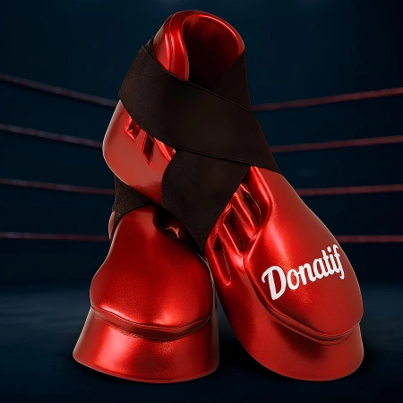 Fire Red Design Karate Shoes - SM6 | Professional - Usage