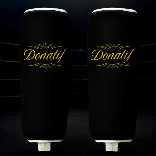 Schwarze Schienbeinschoner mit elastischem Verschluss - PB10 | Professional - Verwendung