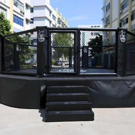 Gabbia MMA Ottagonale - 1 mt e Catwalk 60 cm | Professionale