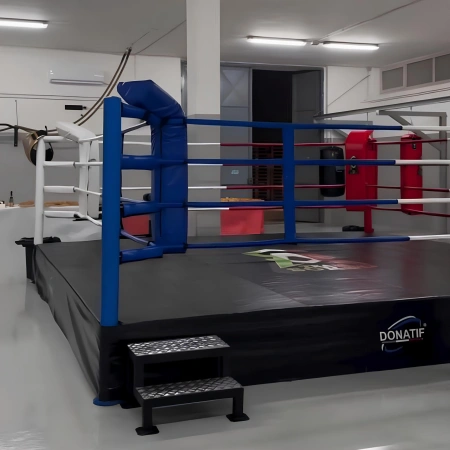 Anneau de Boxe Surélevé 50 cm | Taille variable - Vue en échelle