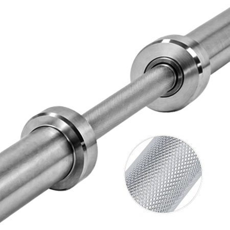 Set Olympique - Barre et haltères avec 110 kg de disques - Fermer Vue Barbell