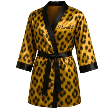 Bata de anillo con diseño de leopardo - VR3 | Profesional - Vista completa