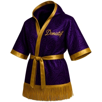 Ring bathrobe - Maori design - VR4 | Professional - Full View