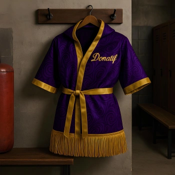 Ring bathrobe - Maori design - VR4 | Professional - Full View 2