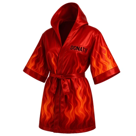 Robe de Bague - Flammes de Feu - VR8 | Professionnel - Plein écran