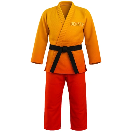 Judogi Arti Marziali JU7 - Design Gradiente | Professionale - Visuale Completa