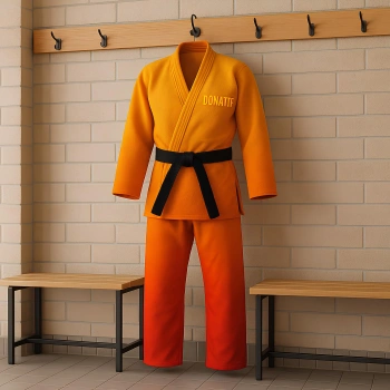 Judogi Arti Marziali JU7 - Design Gradiente | Professionale - Visuale Completa 2