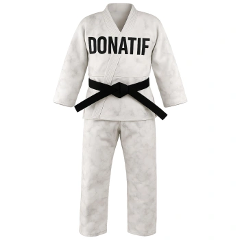 Judogi d’arts martiaux effet marbre - JU8 - Plein écran