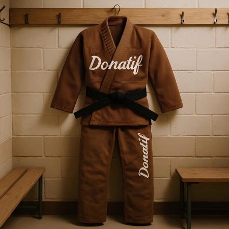 Kimono de algodón Jui Jitsu brasileño - JJ1 | Profesional - Uso