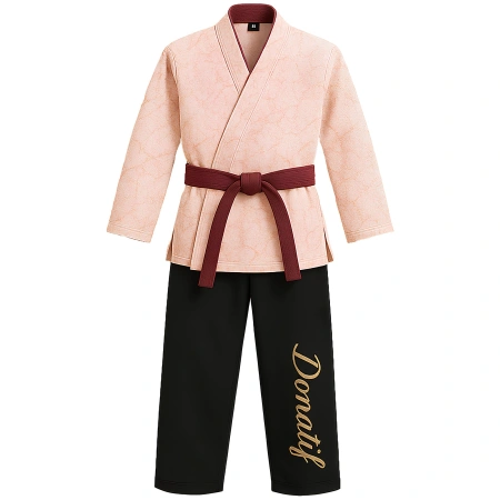 Pink Karategi - Marble Effect Design - KA2 | Professional - Full View